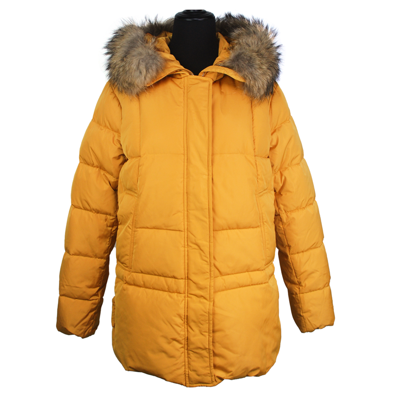 Customized fake fur outdoor windproof heavy best winter jackets womens winter coats on sale